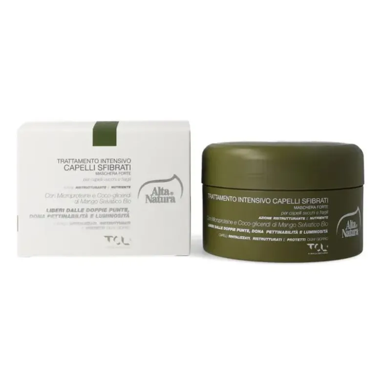 Alta Natura Trichology Lab Maschera Capelli Sfibrati 200ml