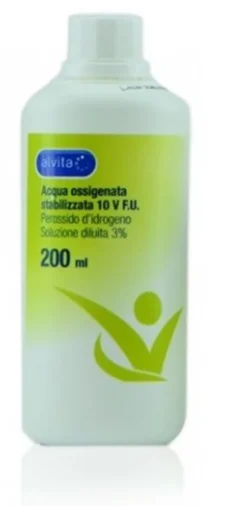 Alvita Acqua Ossigenata stabilizzata 10 volumi 200ml