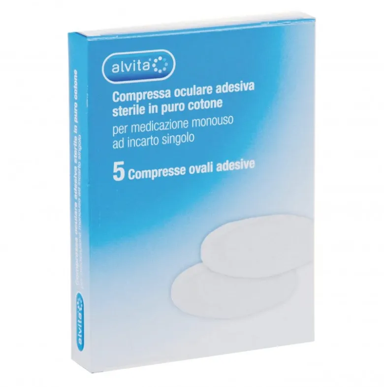 Alvita Compresse Oculari Adesive 5 Pezzi