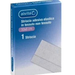 Alvita Garza In TNT Estendibile Bianco 50x8cm