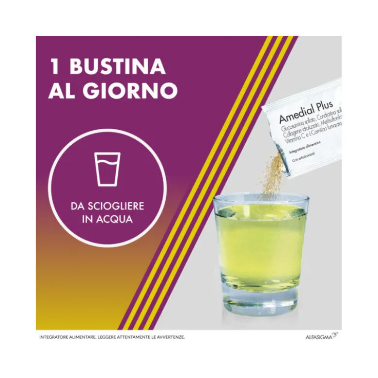 Amedial Plus 20 Buste - Integratore per Articolazioni Sana