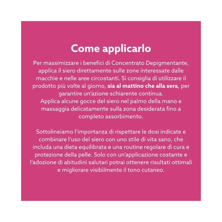 Amicafarmacia Concentrato Depigmentante 30ml