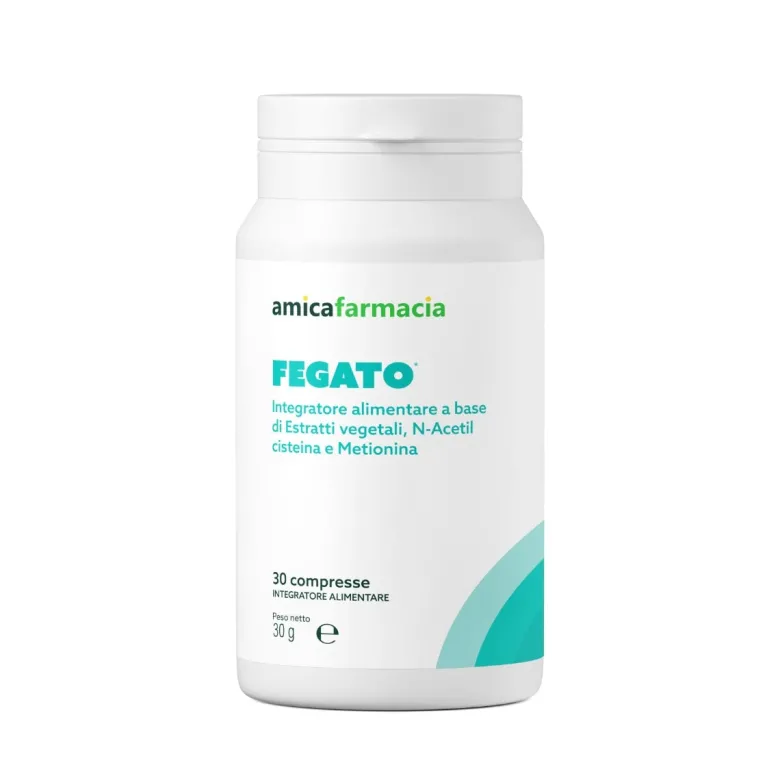 Amicafarmacia Fegato Integratore 30 Compresse