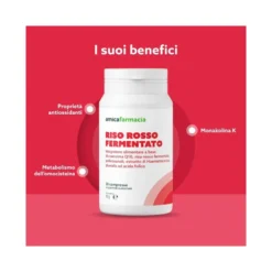 Amicafarmacia Riso Rosso Fermentato integratore 30 compresse