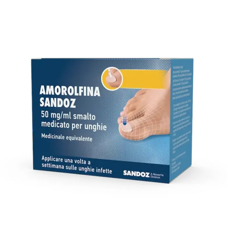 Amorolfina Sandoz smalto medicato per unghie 2.5ml