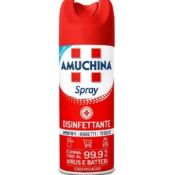 Amuchina Spray Disinfettante Ambienti Oggetti Tessuti 400ml