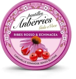 Anberries Caramelle Gommose Ribes Rossi & Echinacea 50g