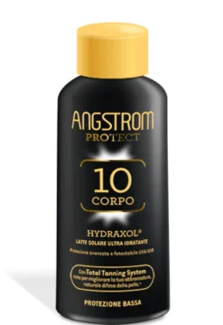 Angstrom Protect Hydraxol SPF10 Latte solare ultra idratante 200ml