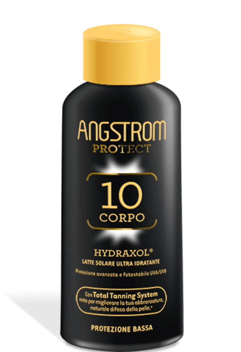 Angstrom Protect Hydraxol SPF10 Latte solare ultra idratante 200ml