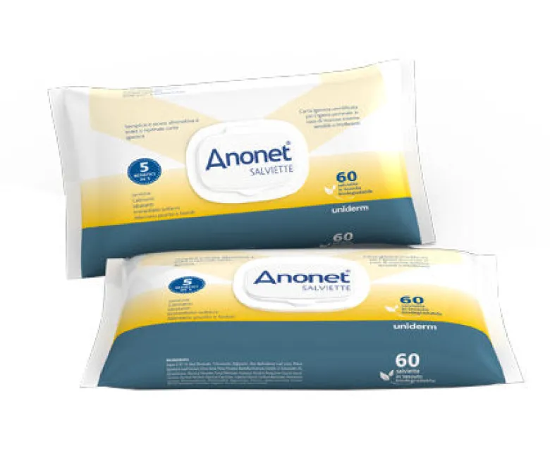 Anonet salviette intime 60 pezzi