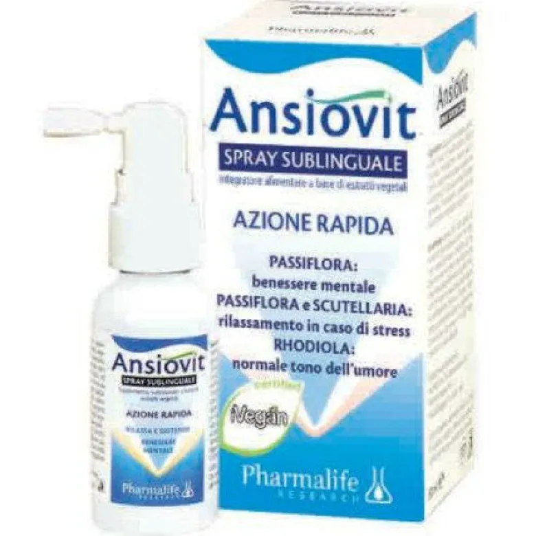 Ansiovit Fast Spray Sublinguale 30ml