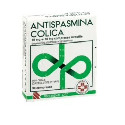 Antispasmina Colica 10mg + 10mg 30 compresse rivestite