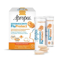 Apropos fluprotect effervescente a base di vitamina c - 20 compresse effervescenti