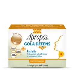 Apropos Gola Defens Pro 20 Pastiglie Miele E Limone