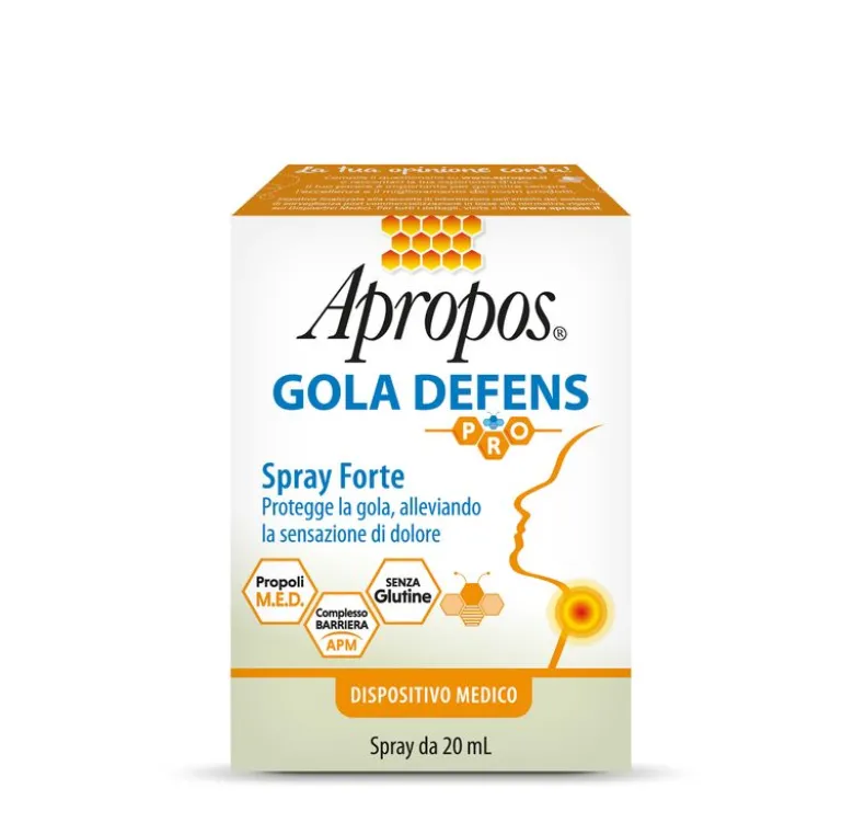 Apropos Gola Defens Pro Spray Forte 20ml Sollievo Gola