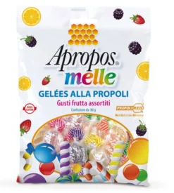 Apropos melle gelèes alla propoli caramelle gusti assortiti confezione da 80g