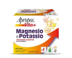 Apropos vita+ Magnesio e Potassio 24 bustine gusto arancia