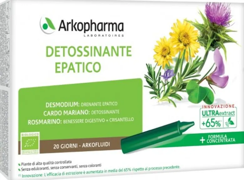 Arkopharma Arkofluidi Detossinante Epatico 300ml