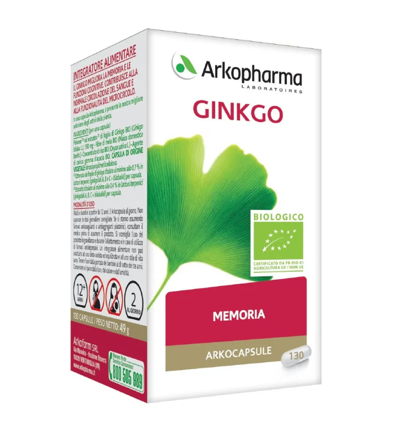 Arkopharma Ginkgo Bio 45 Capsule