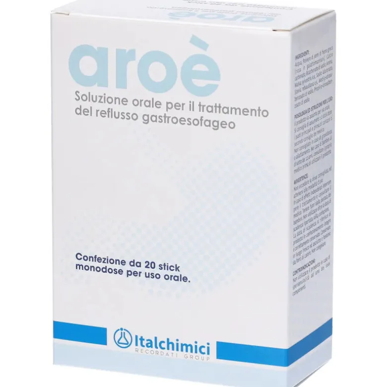 Aroe 20 Stick Monodose 10ml - Integratore Naturale di Aloe