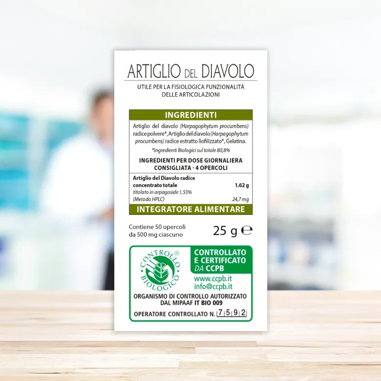 Artiglio del diavolo Concentrato Totale 50 Opercoli