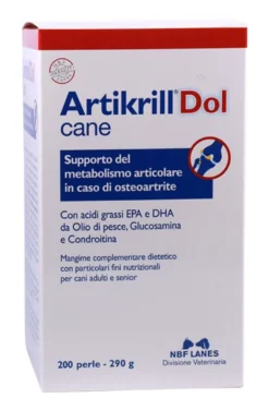ArtiKrill Dol Cane mangime complementare utile per dolori e infiammazioni 200 perle