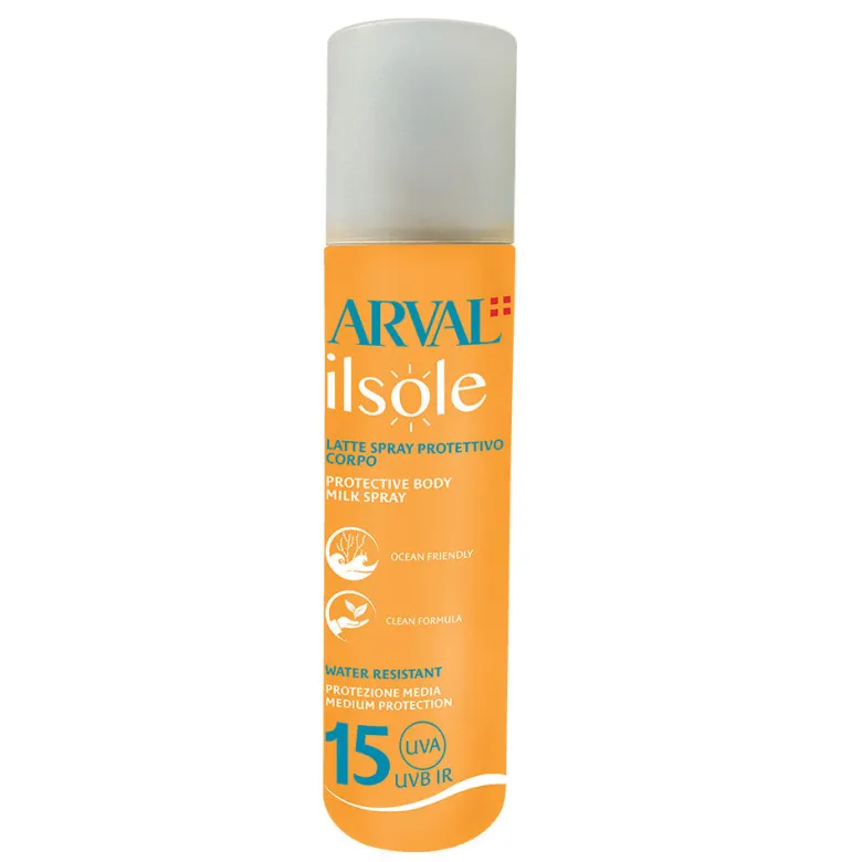 Arval Sun Il Sole Latte Spray Protettivo Corpo 200ml SPF15
