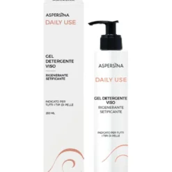 Aspersina Gel Detergente Viso Rigenerante/Setificante 250ml