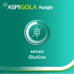Aspi Gola Caramelle Antinfiammatorio per Gola Infiammata e Mal di gola 24 pastiglie Limone Miele