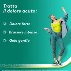 Aspi Gola Dolact Spray Antinfiammatorio e Antidolorifico per Mal di Gola Forte 15ml