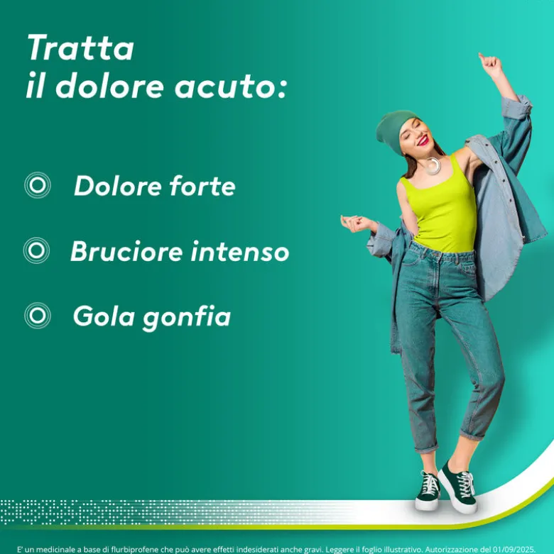 Aspi Gola Dolact Spray Antinfiammatorio e Antidolorifico per Mal di Gola Forte 15ml