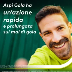 Aspi Gola Spray Antinfiammatorio per Gola Infiammata Faringite e Mal di gola con Flurbiprofene 15ml