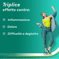 Aspi Gola Spray Antinfiammatorio per Gola Infiammata Faringite e Mal di gola con Flurbiprofene 15ml