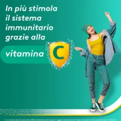Aspirina C Antinfiammatorio Antidolorifico per Influenza Raffreddore e Febbre con Vitamina C 40 Cpr