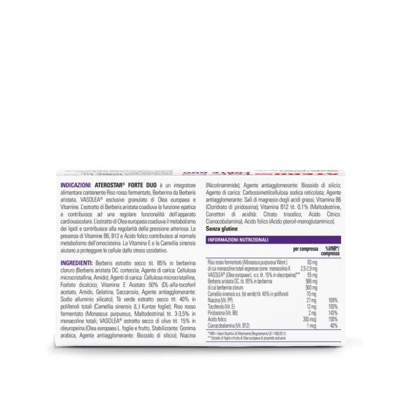 Aterostar Forte Duo 20 Compresse: Integratore Benessere Ottimale