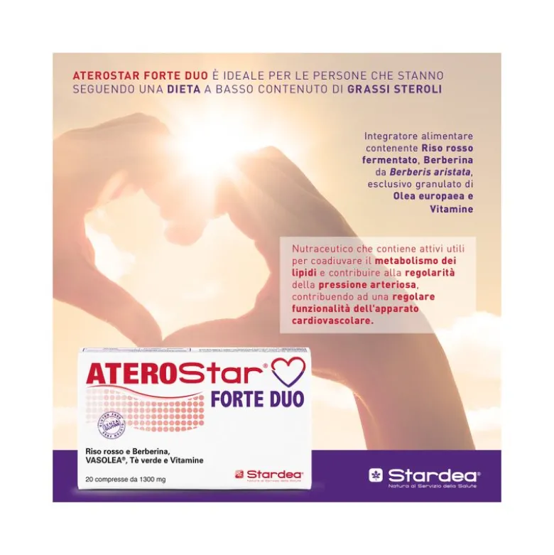 Aterostar Forte Duo 20 Compresse: Integratore Benessere Ottimale