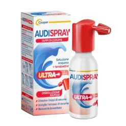 Audispray Ultra Trattamento Efficiente e delicato per rimuovere i tappi di cerume Spray 20ml