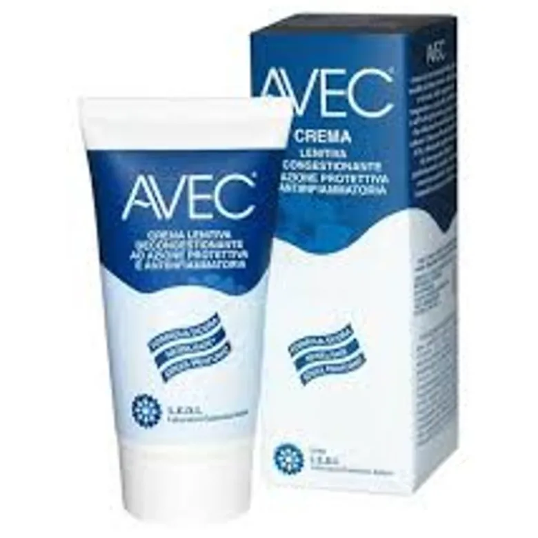 Avec Crema Lenitiva Decongestionante per pelli secche e arrossate 50ml