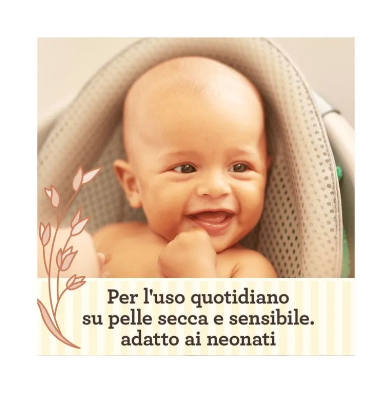 Aveeno Baby Daily Care Salviettine con Estratto di Avena e Aloe 72 Salviettine