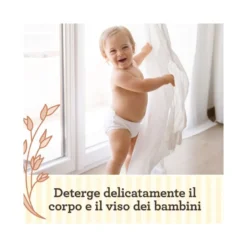 Aveeno Baby Daily Care Salviettine con Estratto di Avena e Aloe 72 Salviettine