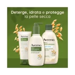Aveeno Crema Idratante Viso e Corpo Daily Moisturising da Pelli Normali a Secche 100ml
