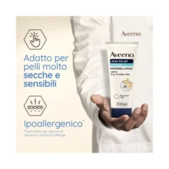 Aveeno Crema lenitiva idrantante al mentolo 200ml