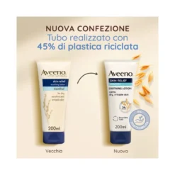 Aveeno Crema lenitiva idrantante al mentolo 200ml