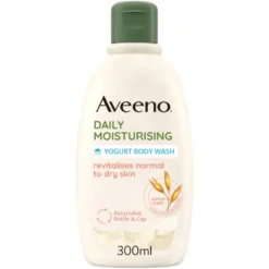 Aveeno Daily Moisturising Bagno Doccia Yogurt Albicocca Miele 300ml
