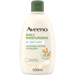 Aveeno Daily Moisturising Bagno doccia con profumazione delicata 500ml