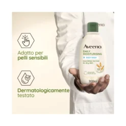 Aveeno Daily Moisturising Bagno Doccia profumo delicato 300ml