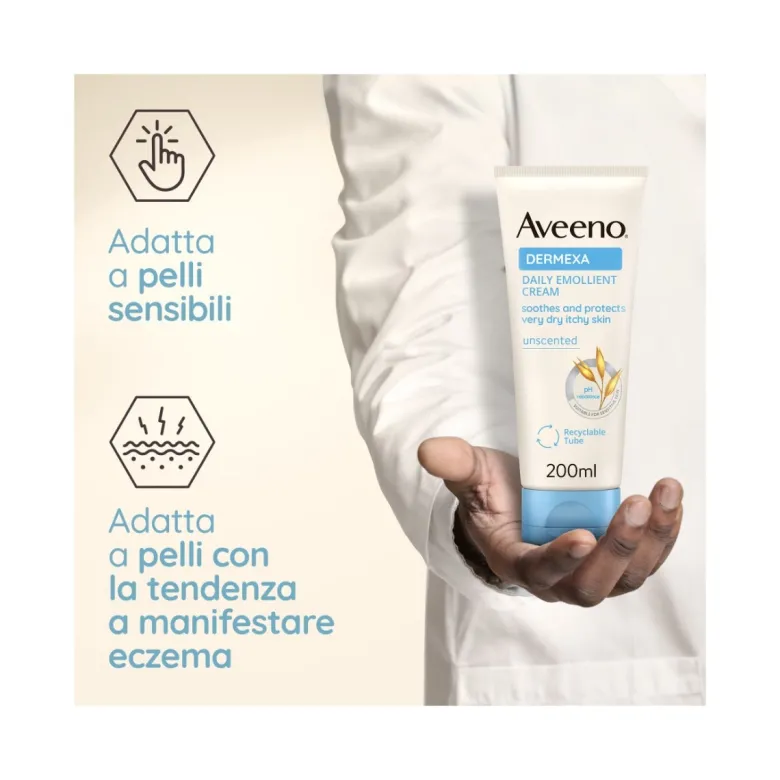 Aveeno Dermexa Crema Emolliente 200 ml