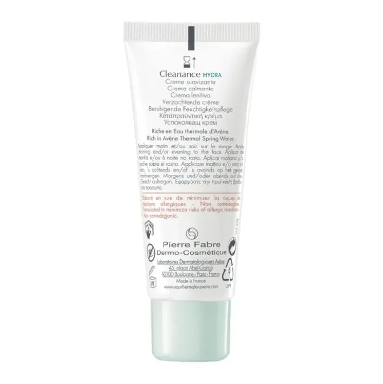 Avene Cleanance Hydra Crema lenitiva pelle grassa 40ml