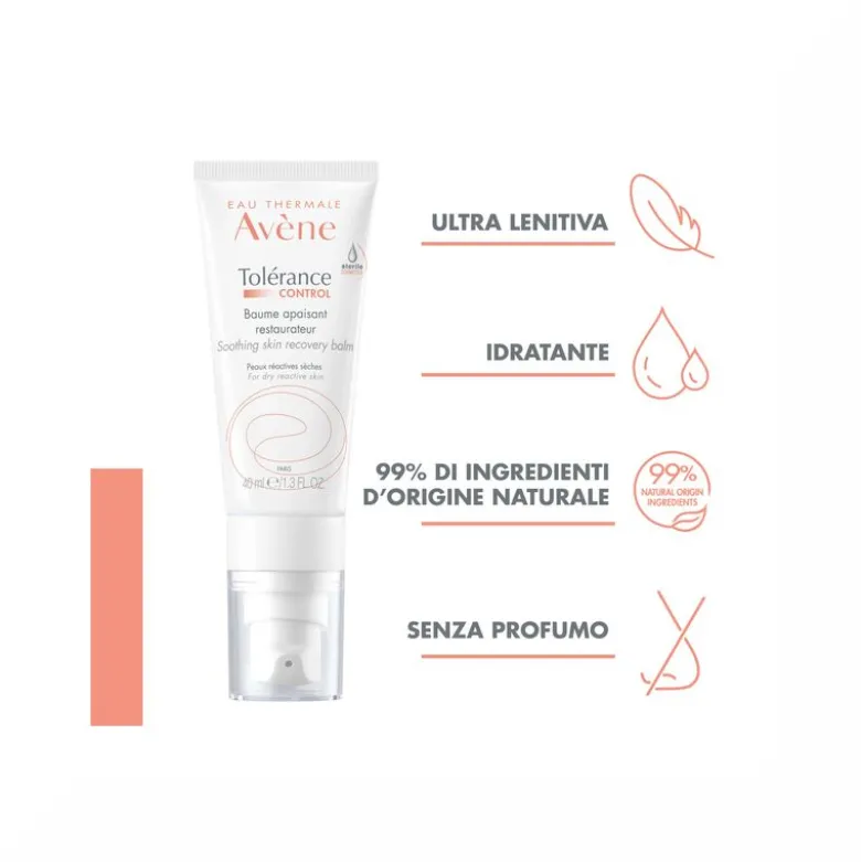 Avene Tolerance Control Balsamo Lenitivo 40ml Riequilibrante