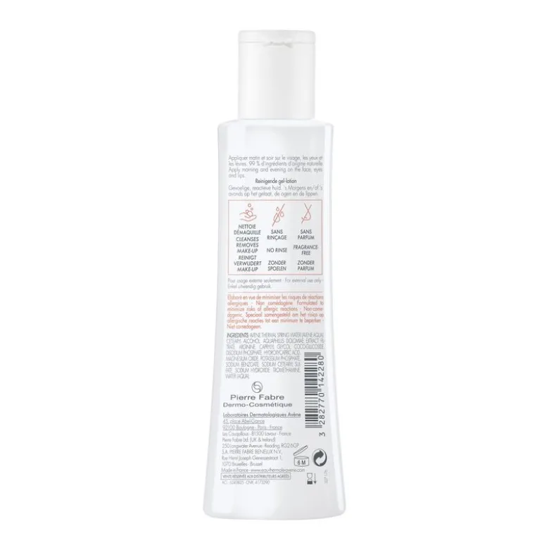 Avene Tolerance Lozione Detergente Gel 200ml Pelle Sensibile